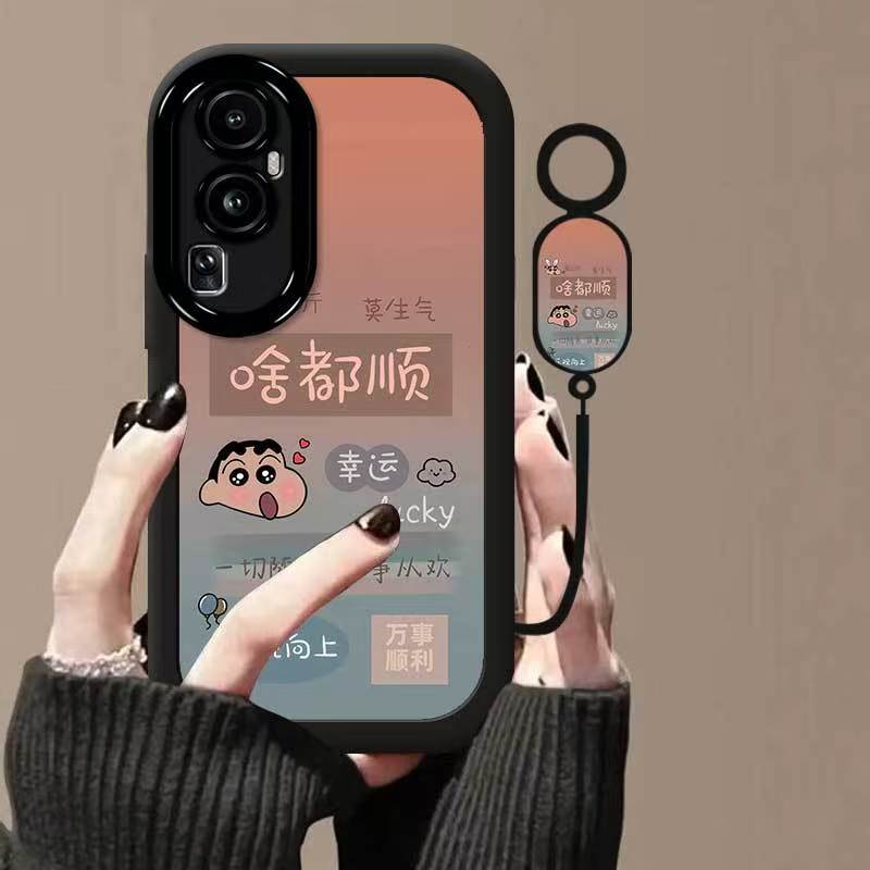 oppo reno10手机壳PHW110卡通软opreno10pro+保护套5g全包边防摔PHU110个性创意opopreno10pro文字PHV110女款
