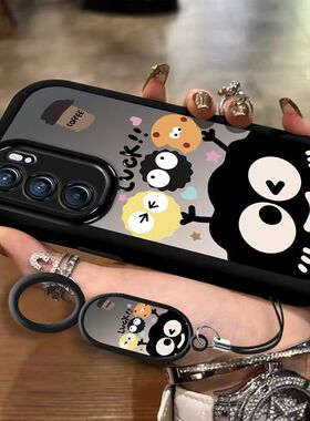 oppo reno6手机壳卡通peqmoo磨砂软硅胶opreno6pro保护套5g镜头全包防摔pepm00个性创意opopreno6por可爱女款