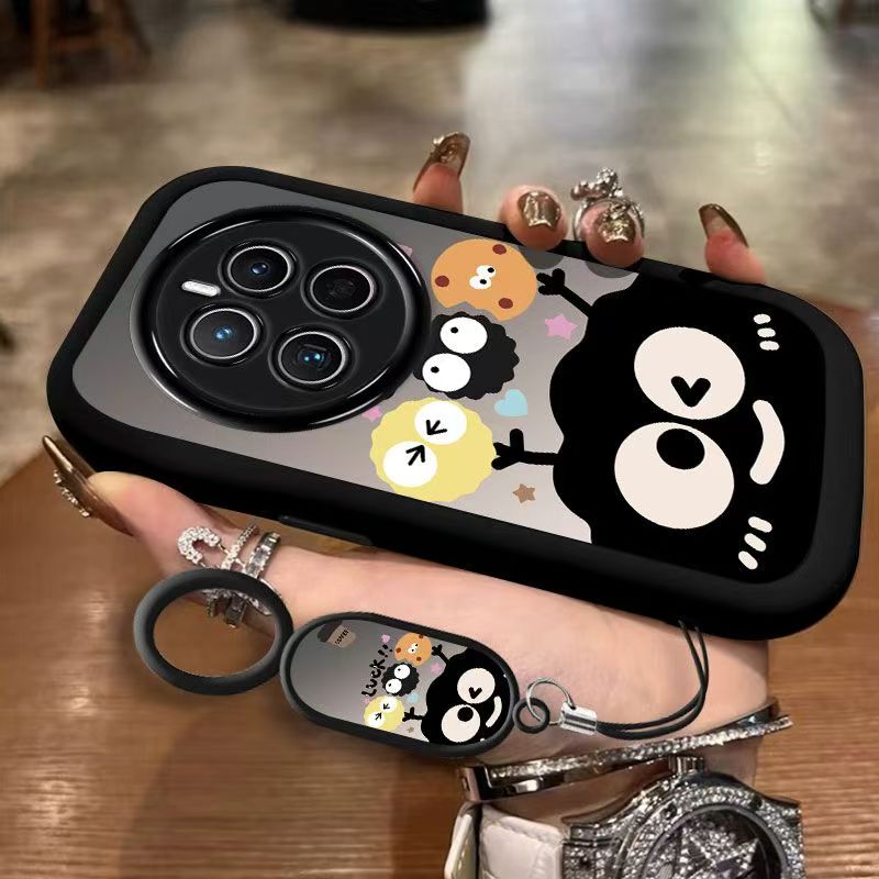 适用华为mate50手机壳cet-aloo磨砂软硅胶mt50pro保护套全包边防摔dco一al00个性创意meta50e卡通CETAL60女款