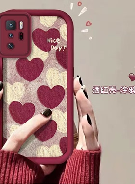 红米note10pro手机壳M2104K10AC软硅胶redminote10保护套5g全包边防摔m2103k19c个性创意小米nt10pro可爱女款