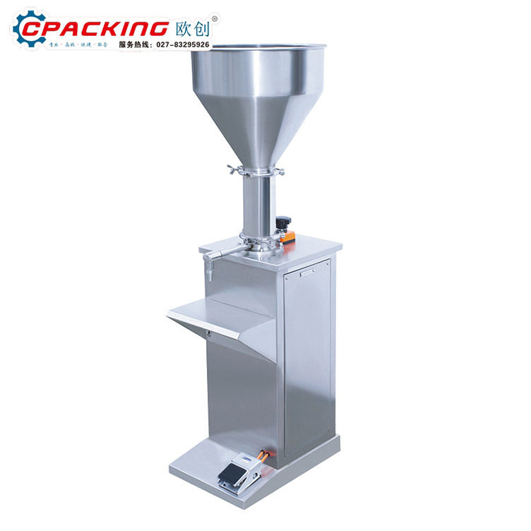 半自动面霜膏体蜂蜜洗衣液灌装机 食用油酱料化妆品定量罐装设备,五金/工具,其他包装设备,淘宝优惠券,粉丝福利购,淘宝优惠卷