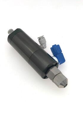 现货供应铝合金阳极化SH120单动/复动柱塞式点胶阀 机械点胶设备