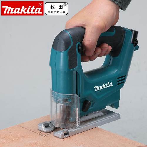 牧田Makita锂电充电式电动曲线锯家用木工手提伐木锯JV100DZ