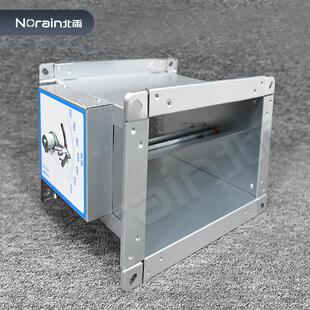 方形定风量阀 管道风量风阀 镀锌定风量调节阀镀锌密闭阀加工尺寸