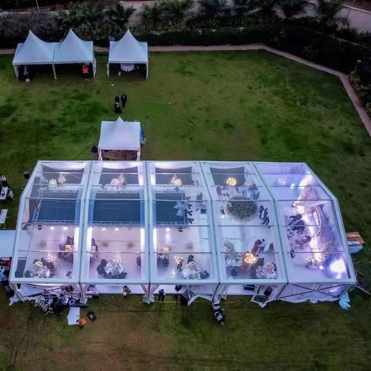 广州实力厂家直销欧式帐篷 装配式铝合金篷房 户外活动展览帐篷