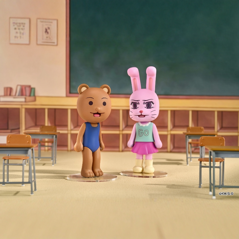 模玩派 定金 GSC Mini Memory 搞笑漫画日和 熊吉 兔美 手办