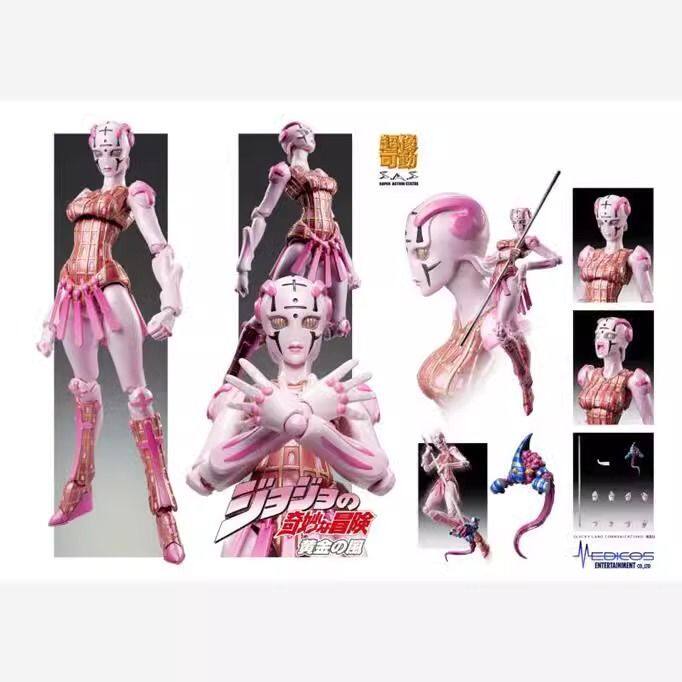 现货 MEDICOS 超像可动 JOJO 黄金之风 特莉休乌纳 替身 辣妹