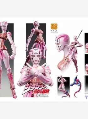 现货 MEDICOS 超像可动 JOJO 黄金之风 特莉休乌纳 替身 辣妹