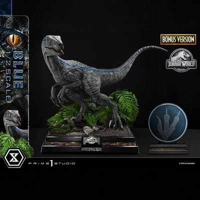 P1S侏罗纪世界2小蓝雕像