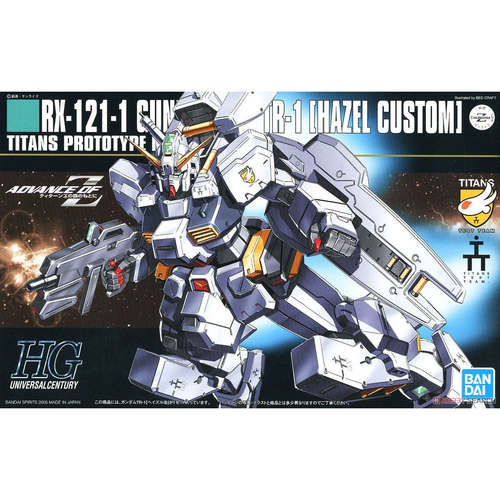 定金 万代 HG 056 RX-121-1 HAZEL CUSTOM TR-1 海兹尔改拼装模型