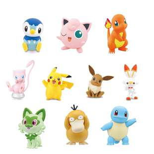 现货 万代 宝可梦拼装 快快拼 神奇宝贝 口袋妖怪 皮卡丘杰尼龟