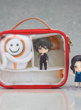 派派 GSC 粘土人 手办 专用随身包 旅行包 红色 黄色 粉色 娃包