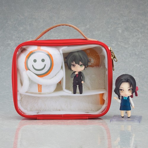 派派 GSC 粘土人 手办 专用随身包 旅行包 红色 黄色 粉色 娃包