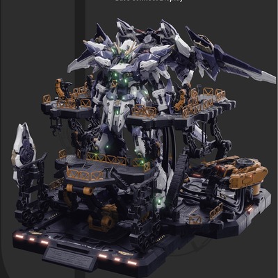 现货流星万象聚变特典机甲模型