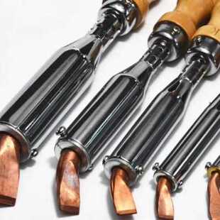 科宝牌外热式木柄电铬铁 弯头铜咀电烙铁50W/75/100/150/200/300W