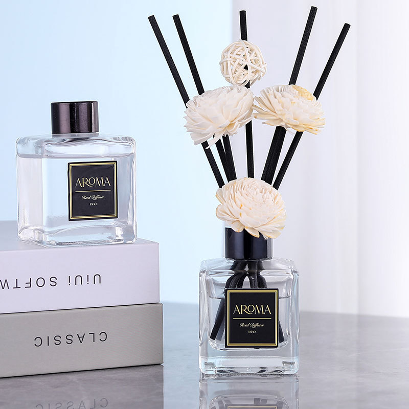 150ML无火香薰立方瓶酒店民宿会所居家卧室藤条香薰