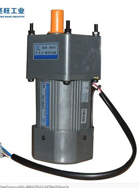 VTV 6W小电机YN60-6微型齿轮减速交流电动机单相调速马达