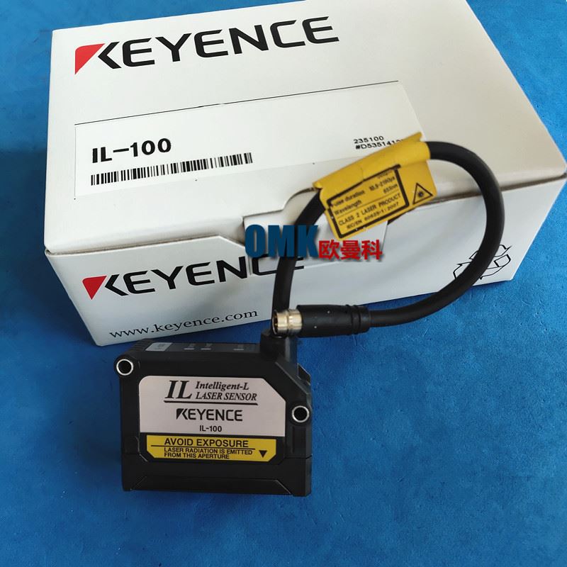 销售基恩士红外线激光传感器IL-100 IL-S025光电传感器接头