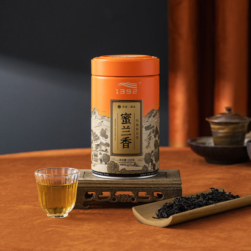 天池茶业 凤凰单丛茶叶高山有机单枞茶 七彩鸭屎香蜜兰香七大香型