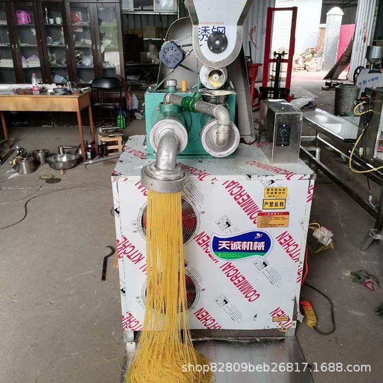 供应果蔬面条机 双螺旋玉米面条机 自熟冷面机设备