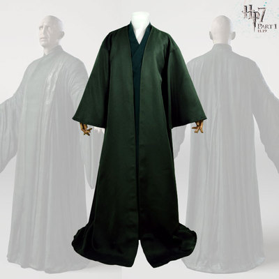 哈利波特伏地魔魔法长袍cos服万圣节舞台表演cosplay全套服装现货