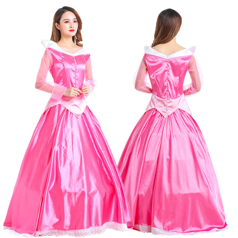 万圣六一节服装格林童话睡美人爱洛公主裙演出服cosplay服装
