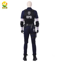 Resident Evil 2 Remake Leon cosplay costume, uniform, vest, cosplay costume, male game thumbnail 4