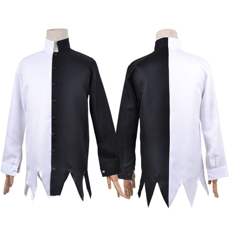 托雷基亚衬衣人间体衣服同款衬衫黑白cosplay雾崎上衣现货