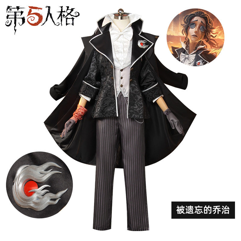 第五人格cos作曲家被遗忘的乔治记者游戏c服cosplay演绎之星时装图片