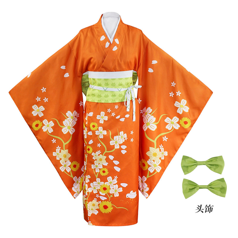 新弹丸论破cos服西园寺日寄子cosplay服装日本和服演出戏服表演服