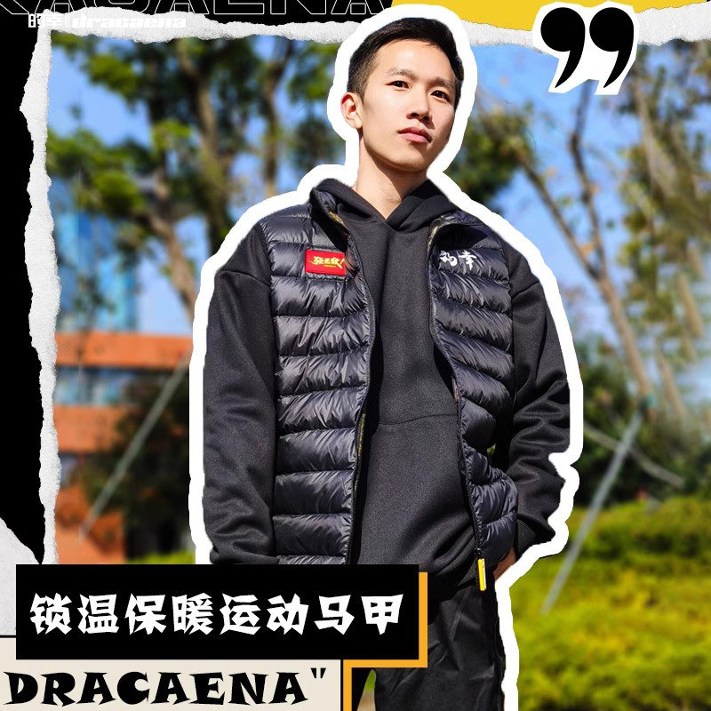 的幸dracaena马甲羽绒马甲