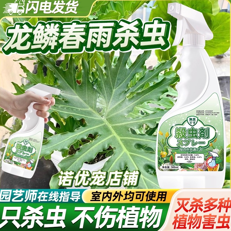 龙鳞春雨杀虫剂专用药灭杀神器