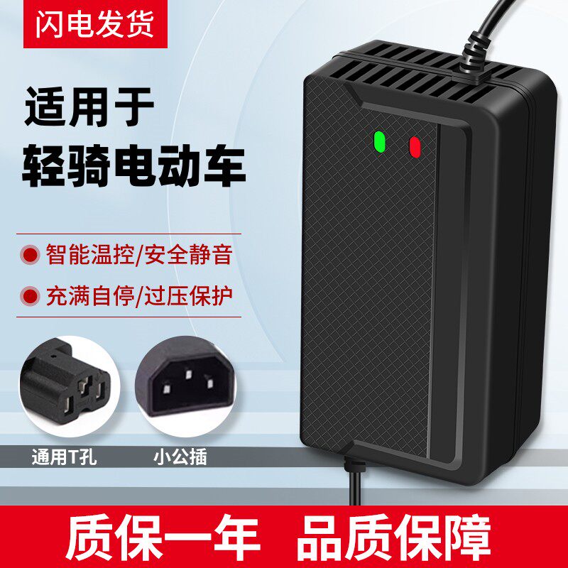 适用轻骑电动车电瓶充电器48V12AH60V20AH72伏30ah鑫欣隆原装正品