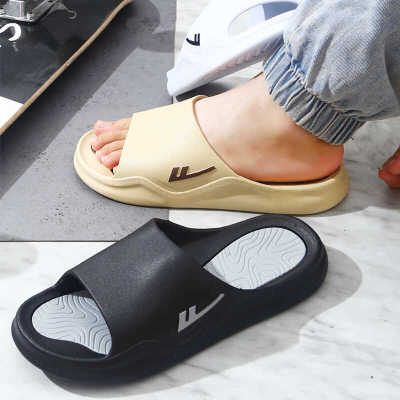 回力男款一字拖外穿潮流加厚耐磨拖鞋居家特大码柔软舒适一字拖鞋