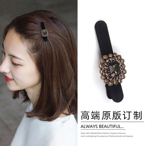 饰故乡边夹2024新款侧边刘海发夹