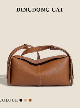 挂耳屋檐包系列大容量手提包2024新款单肩包百搭系列女包包枕头包