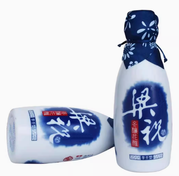 梁祝冬酿花雕酒正宗手工黄酒半干型 350ml老酒 绍兴特产包邮送礼