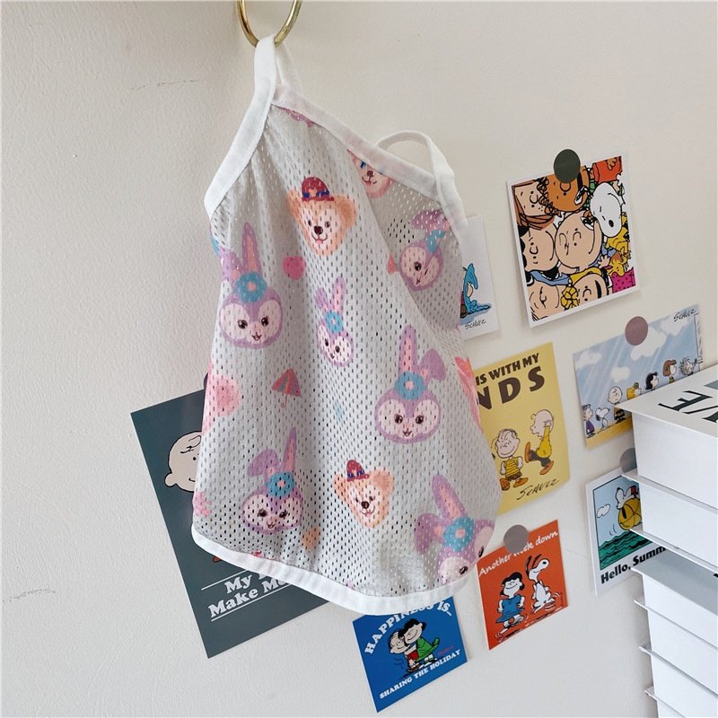 新款狗衣服夏季宠物服饰网眼卡通薄款吊带背心法斗柯基雪纳瑞,宠物/宠物食品及用品,狗宠物服装/雨衣,淘宝优惠券,粉丝福利购,淘宝优惠卷