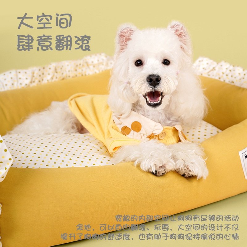 DogTalk四季通用纯棉宠物狗窝猫窝可拆洗小型犬马尔济斯狗床垫子,宠物/宠物食品及用品,狗窝/屋/帐篷/沙发,淘宝优惠券,粉丝福利购,淘宝优惠卷