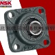 NSK轴承UCF进口322带座324日本326轴壳328方形高温外球面X轴承D1