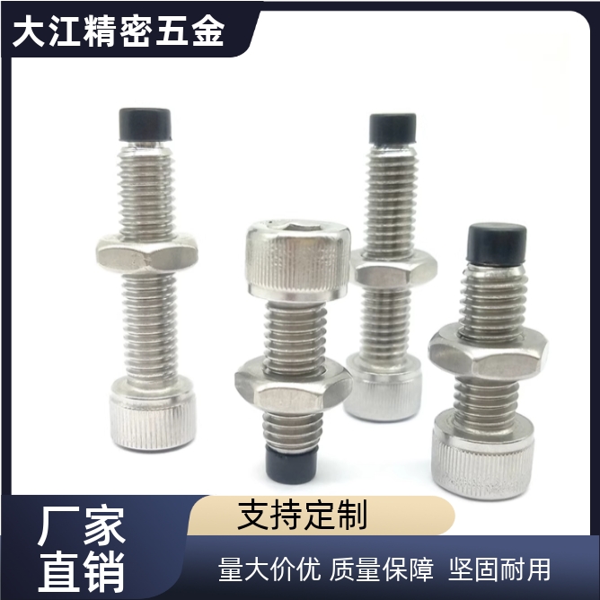 TDB21 UUSCB8-20 25 30  不锈钢带聚氨酯止动螺栓型圆柱头内六角