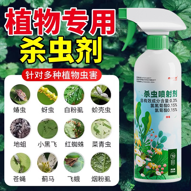 蚧壳虫专用药花卉植物蚧必治多肉小白虫杀虫剂兰花介壳虫专杀药剂