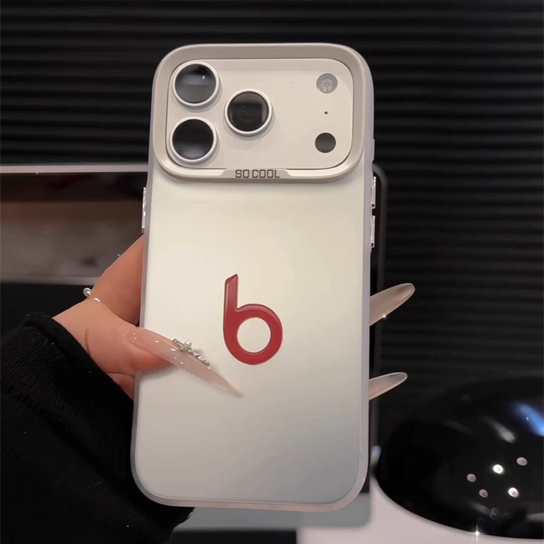 创意简约英文b搞怪手机壳