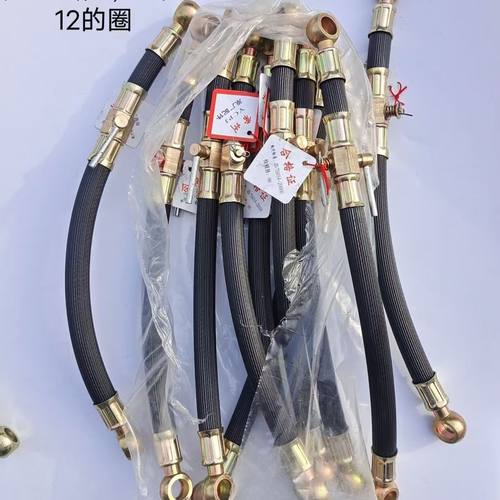 常柴单缸柴油机输油管195 1105 1125 L28常柴配件一根两头孔12