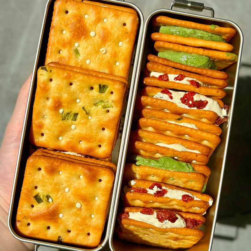 正宗台湾香葱牛轧夹心饼干手工牛轧糖饼休闲解馋经典零食独立包装
