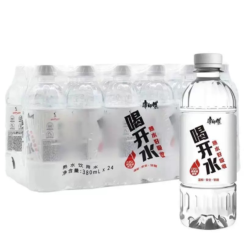 康师傅喝开水380ml×24整箱