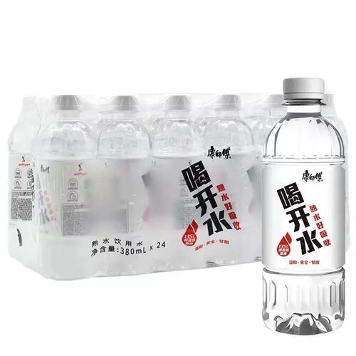 康师傅喝开水380ml×24整箱