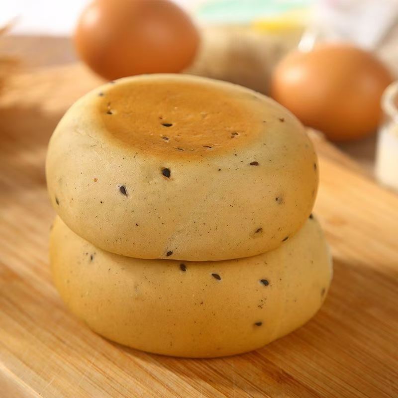 无蔗糖全麦蛋奶饼黑麦紫薯面包粗粮早餐休闲零食品整箱促销