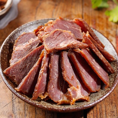 牛肉减脂减肥餐0脂肪开袋即食0卡无添加剂五香酱牛肉卤200克带料包50克健身营养高蛋白健康低负担食品网红女神居家宿舍追剧小零食