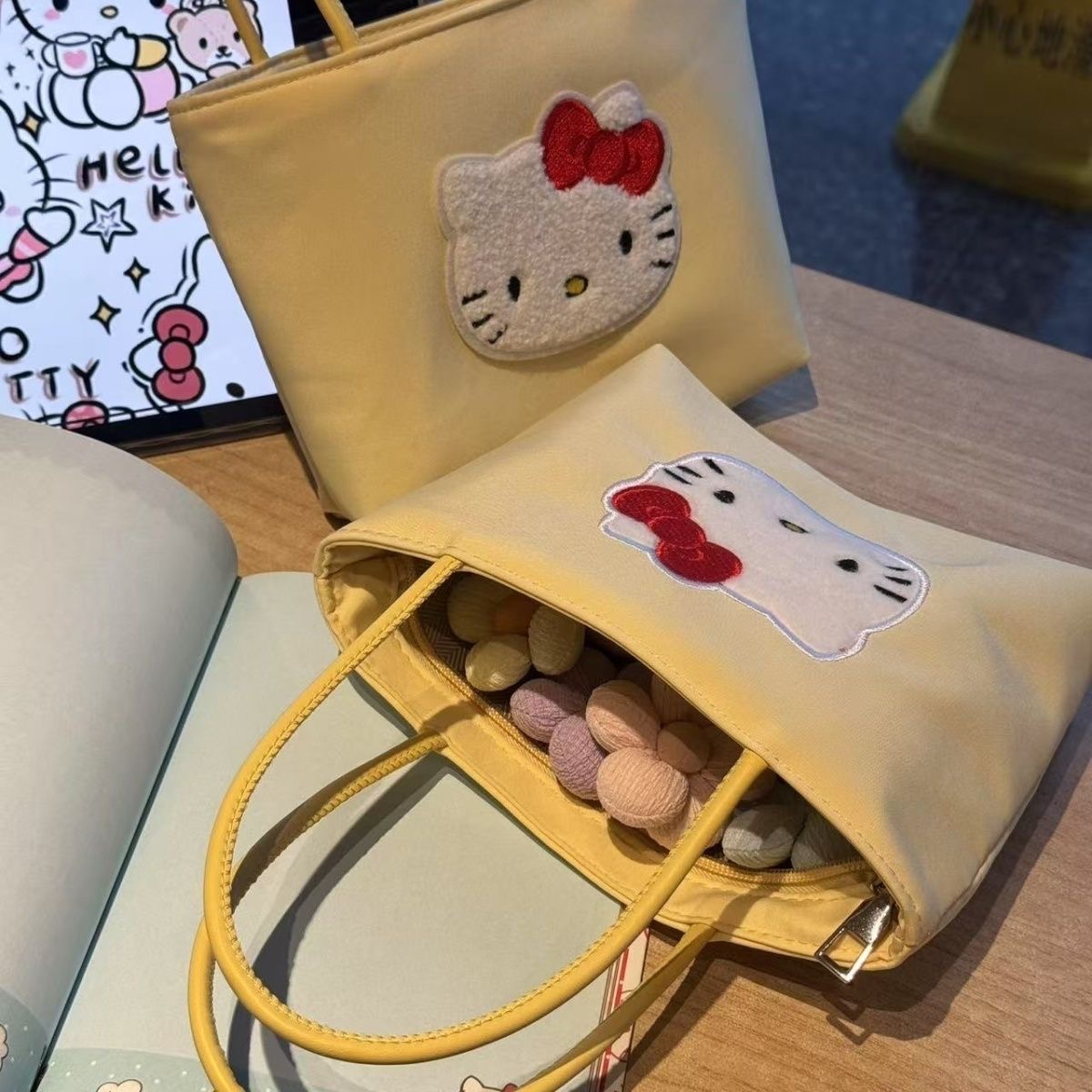 hellokitty包包女上班通勤手提袋